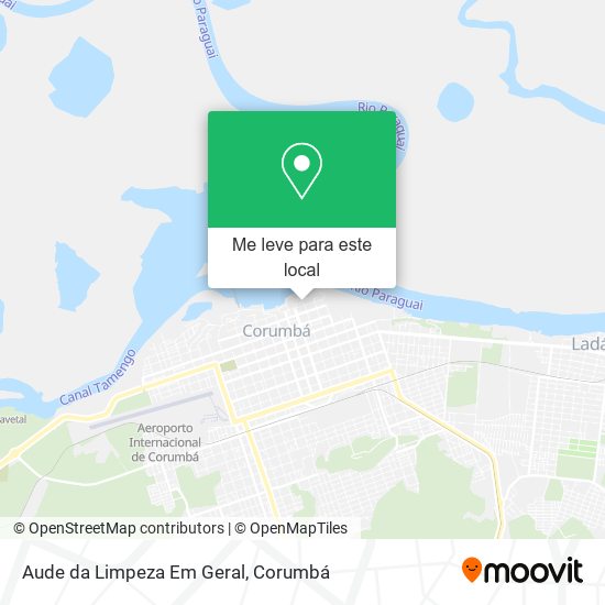 Aude da Limpeza Em Geral mapa