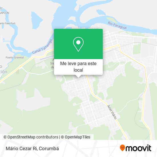 Mário Cezar Ri mapa