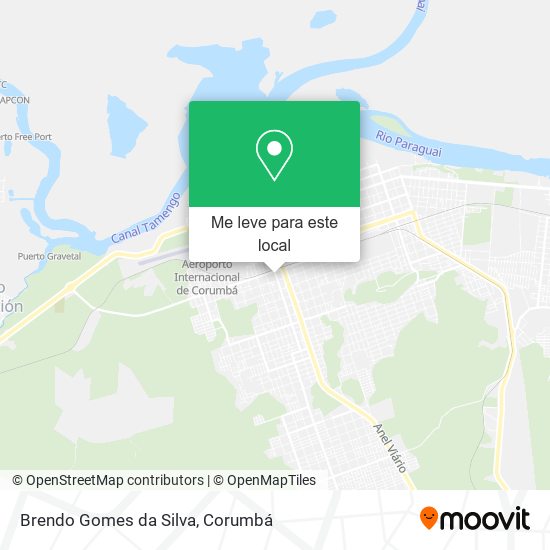 Brendo Gomes da Silva mapa