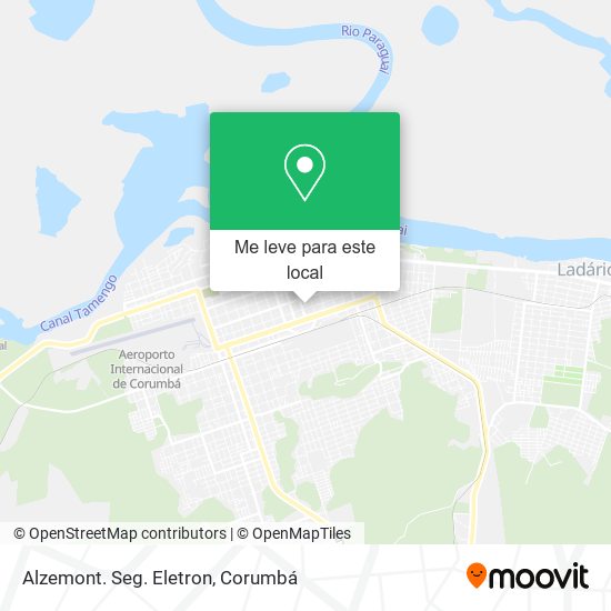 Alzemont. Seg. Eletron mapa