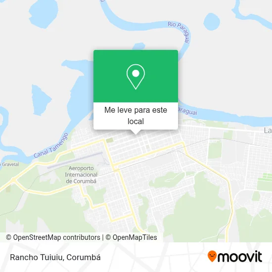 Rancho Tuiuiu mapa