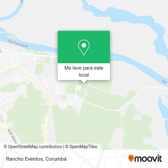 Rancho Eventos mapa