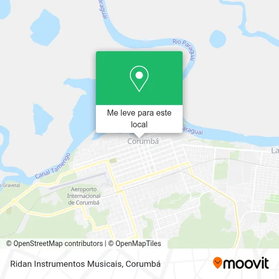 Ridan Instrumentos Musicais mapa