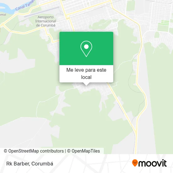 Rk Barber mapa