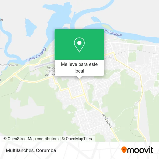 Multilanches mapa