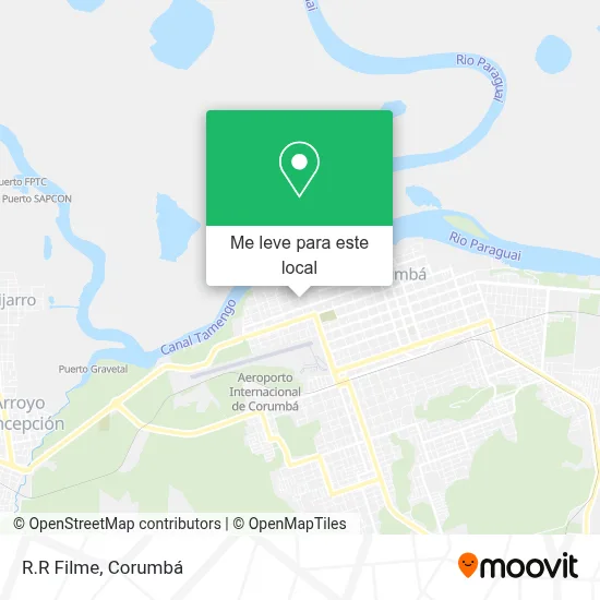 R.R Filme mapa