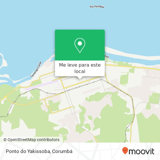 Ponto do Yakissoba mapa