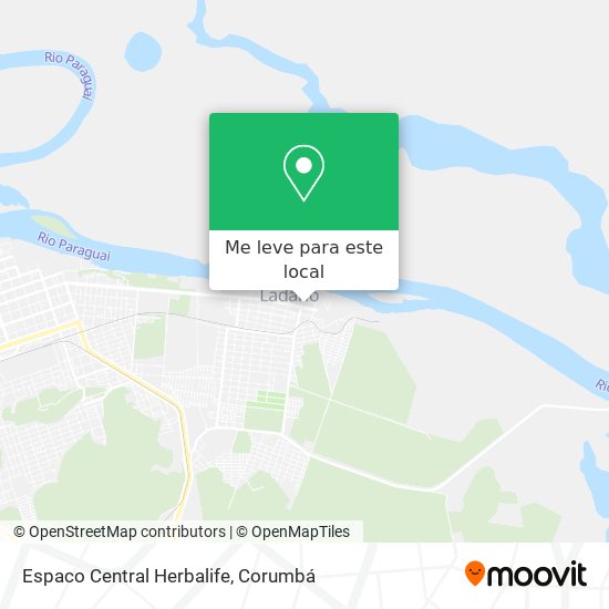 Espaco Central Herbalife mapa