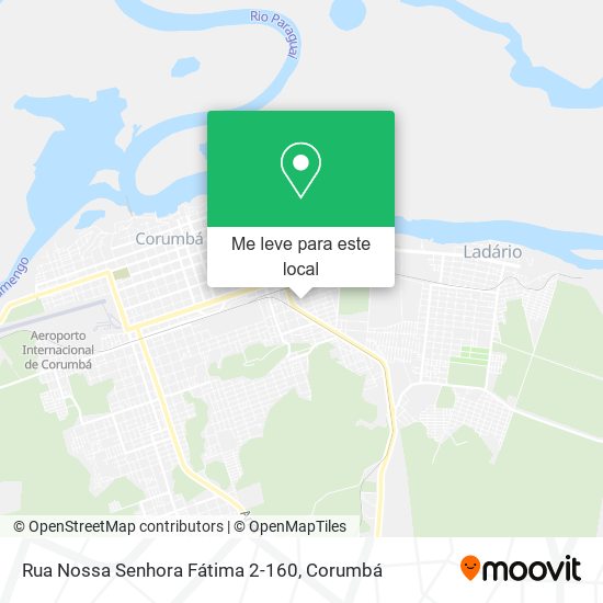 Rua Nossa Senhora Fátima 2-160 mapa