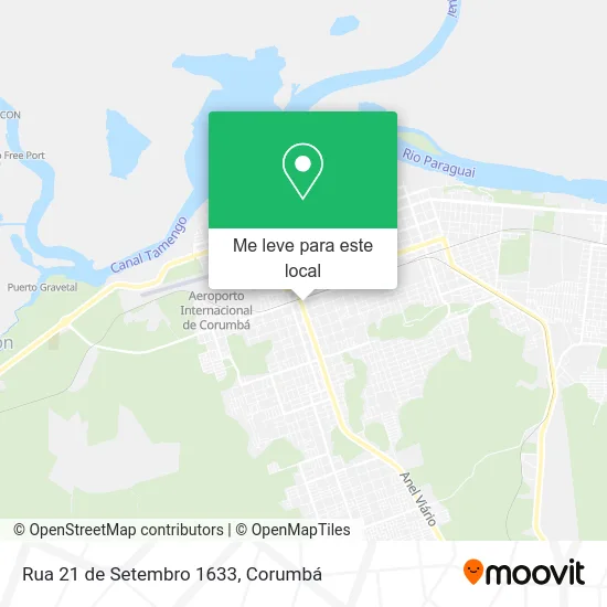 Rua 21 de Setembro 1633 mapa