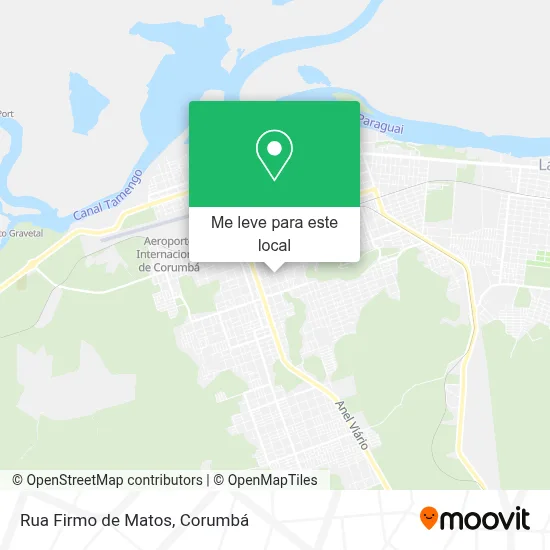 Rua Firmo de Matos mapa