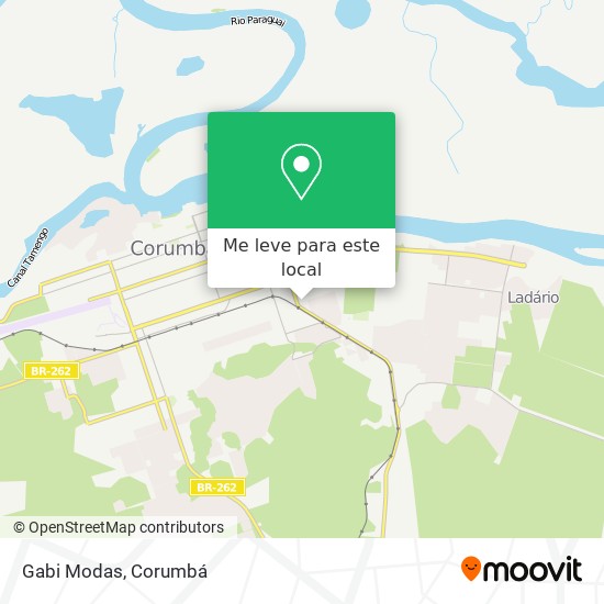 Gabi Modas mapa