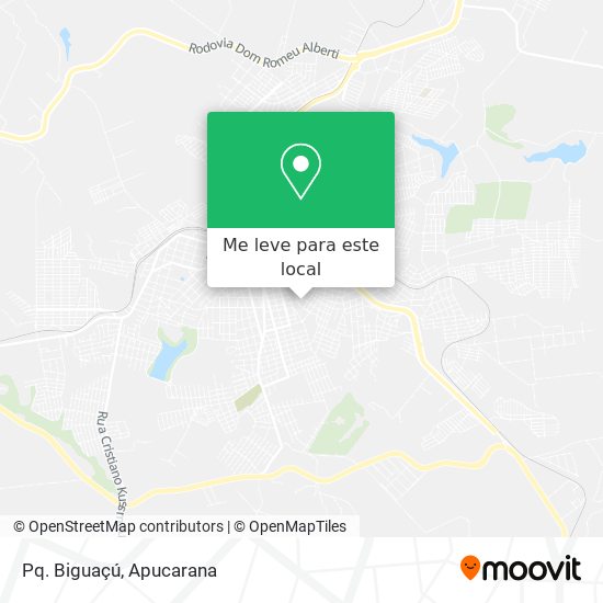 Pq. Biguaçú mapa