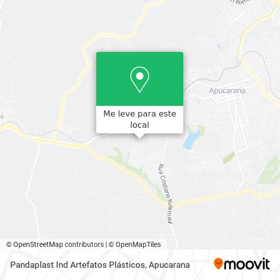Pandaplast Ind Artefatos Plásticos mapa