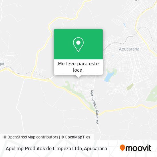 Apulimp Produtos de Limpeza Ltda mapa