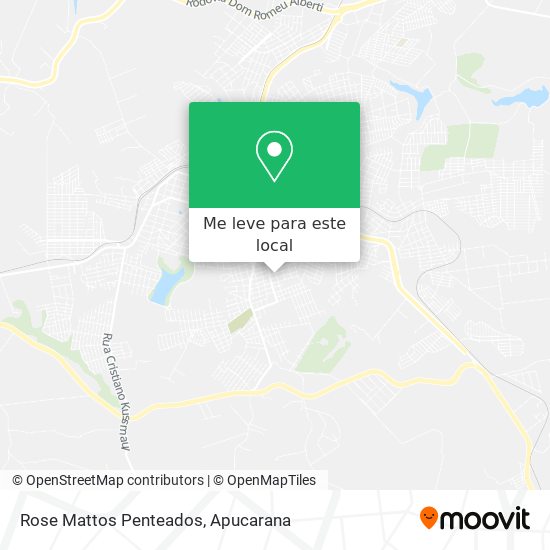 Rose Mattos Penteados mapa