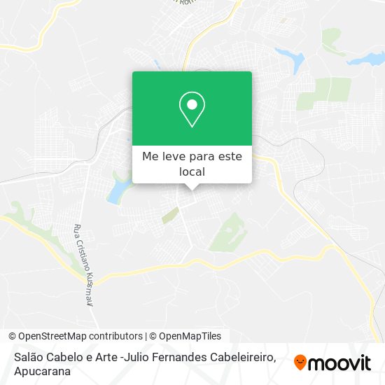 Salão Cabelo e Arte -Julio Fernandes Cabeleireiro mapa