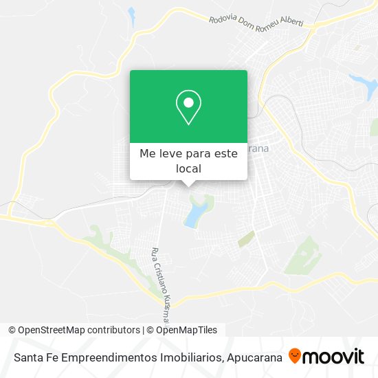 Santa Fe Empreendimentos Imobiliarios mapa