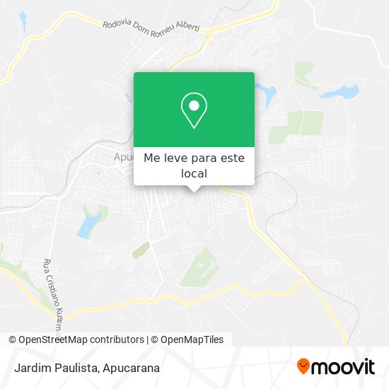 Jardim Paulista mapa