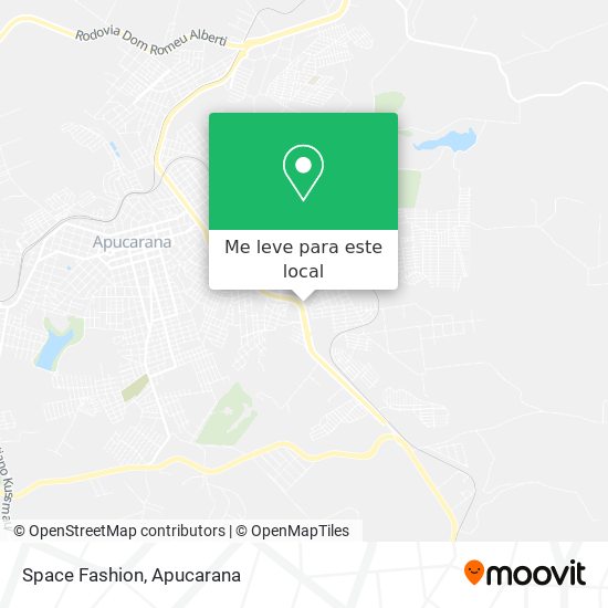 Space Fashion mapa