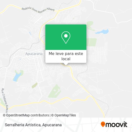 Serralheria Artística mapa