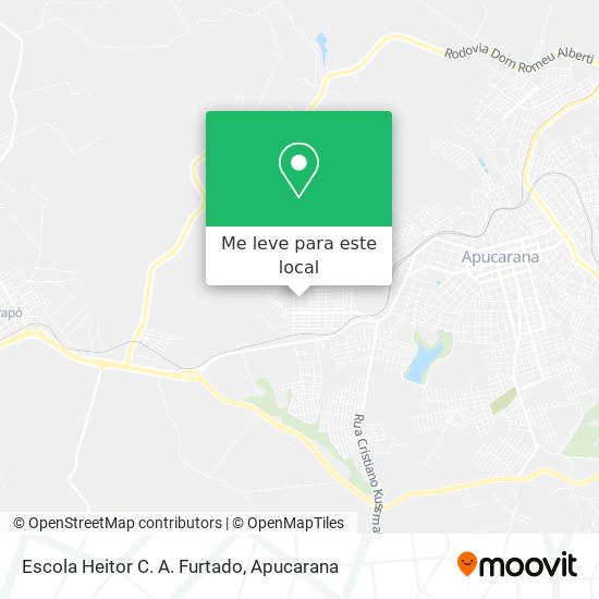 Escola Heitor C. A. Furtado mapa