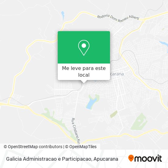 Galicia Administracao e Participacao mapa