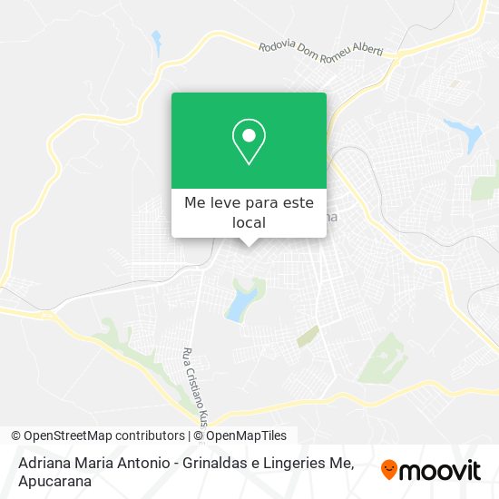 Adriana Maria Antonio - Grinaldas e Lingeries Me mapa