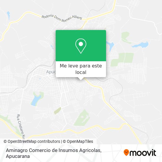 Aminagro Comercio de Insumos Agricolas mapa