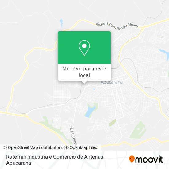 Rotefran Industria e Comercio de Antenas mapa