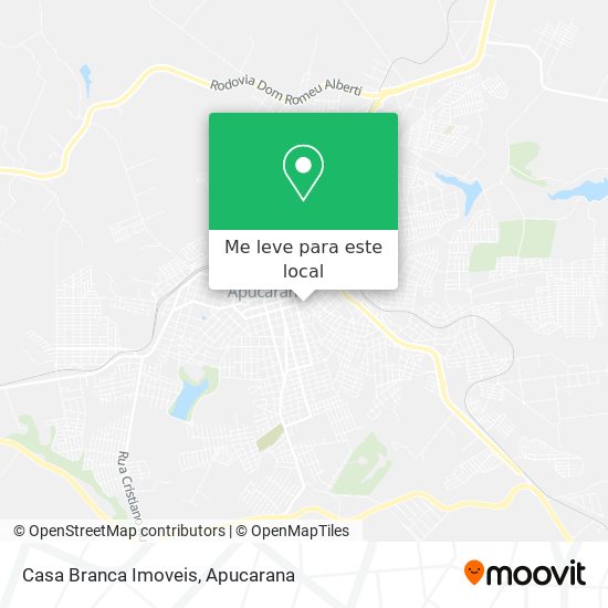 Casa Branca Imoveis mapa