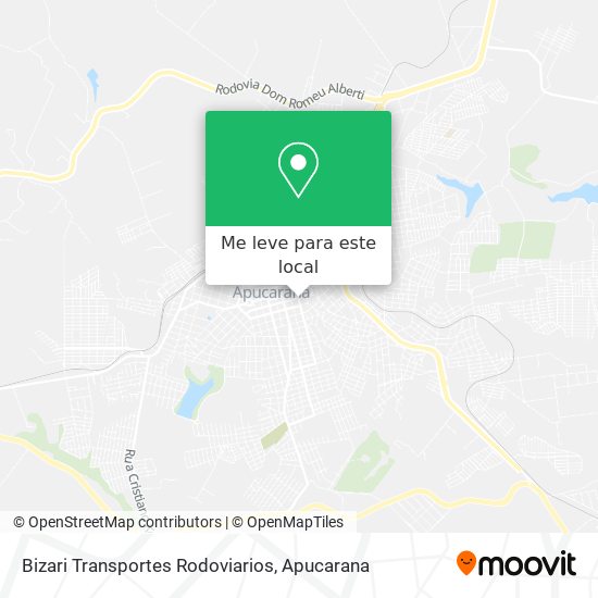 Bizari Transportes Rodoviarios mapa