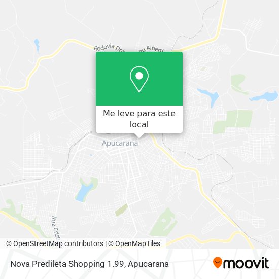 Nova Predileta Shopping 1.99 mapa