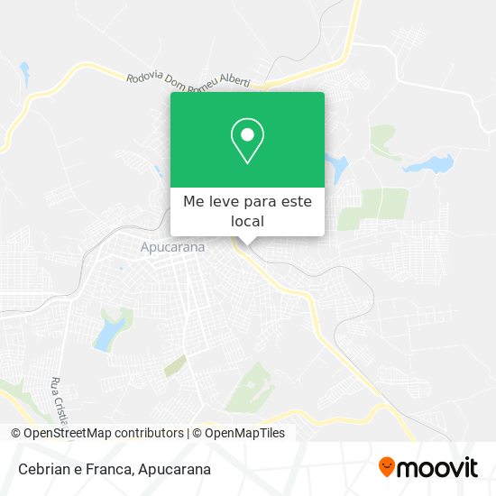 Cebrian e Franca mapa
