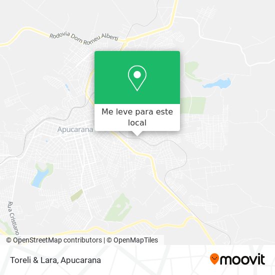 Toreli & Lara mapa