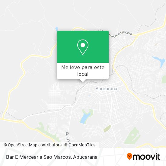 Bar E Mercearia Sao Marcos mapa