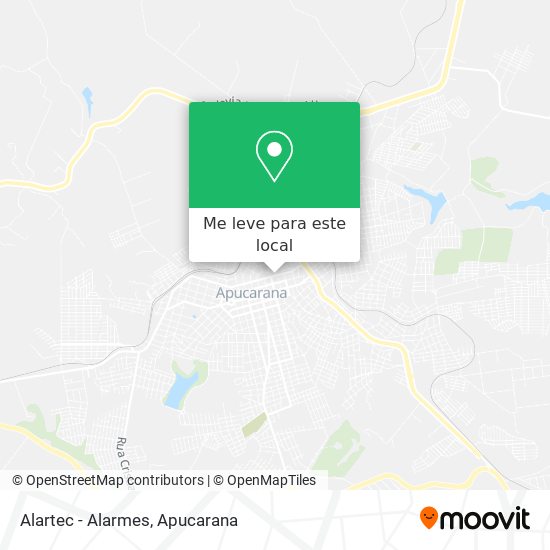 Alartec - Alarmes mapa