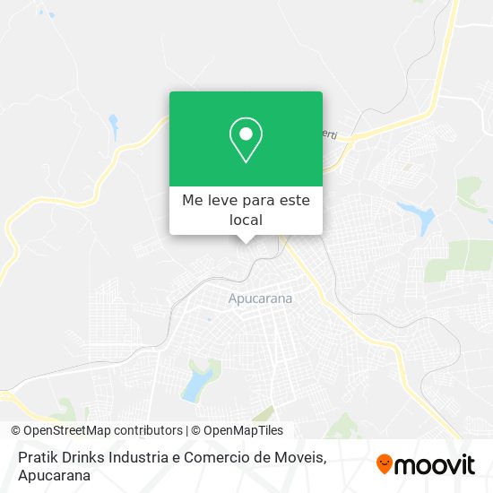 Pratik Drinks Industria e Comercio de Moveis mapa