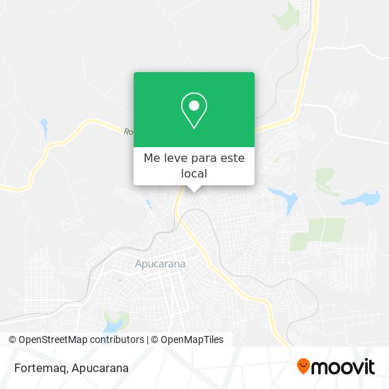 Fortemaq mapa