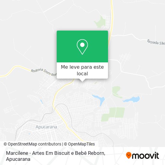 Marcilene - Artes Em Biscuit e Bebê Reborn mapa