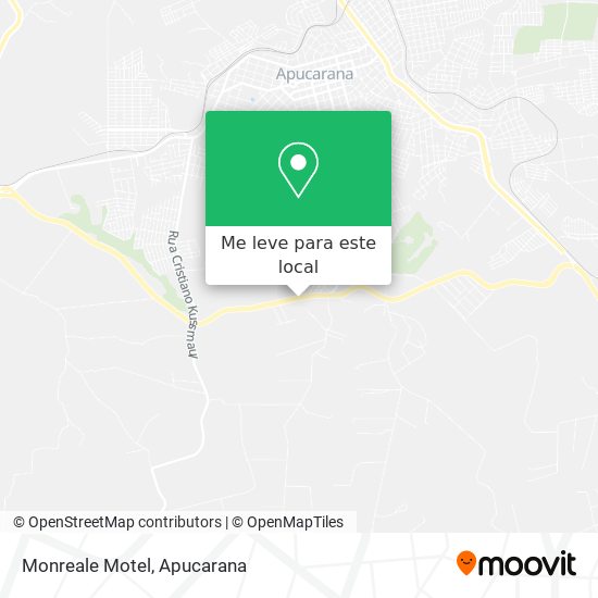 Monreale Motel mapa