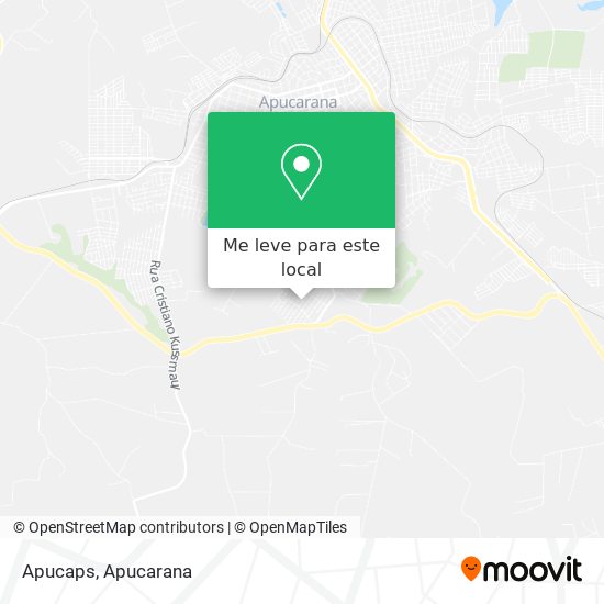 Apucaps mapa
