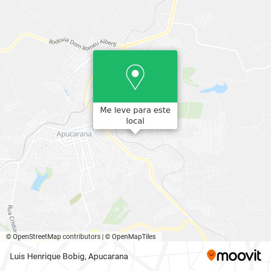 Luis Henrique Bobig mapa