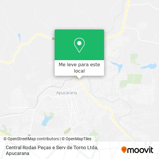 Central Rodas Peças e Serv de Torno Ltda mapa