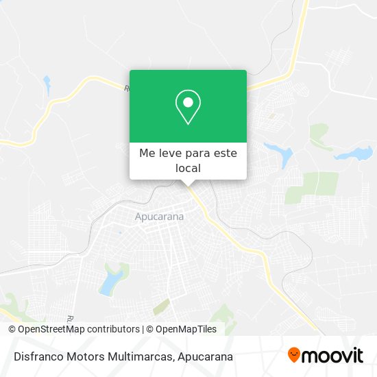 Disfranco Motors Multimarcas mapa