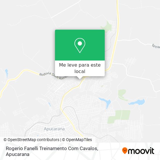 Rogerio Fanelli Treinamento Com Cavalos mapa