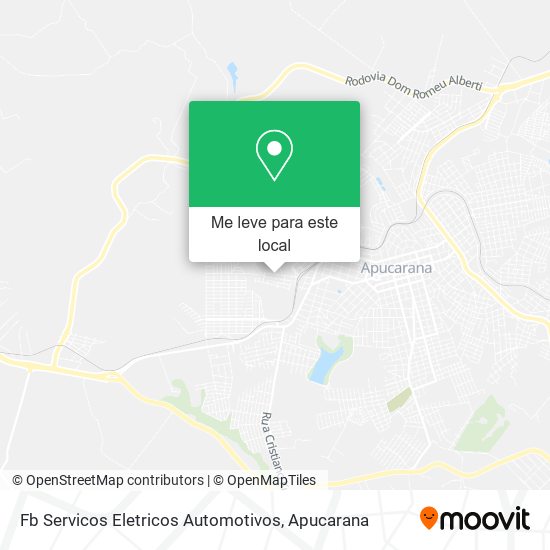 Fb Servicos Eletricos Automotivos mapa