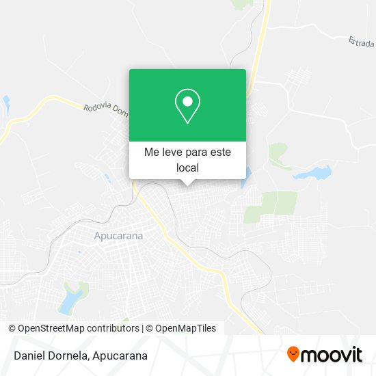 Daniel Dornela mapa