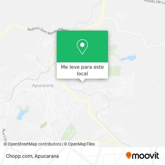 Chopp.com mapa