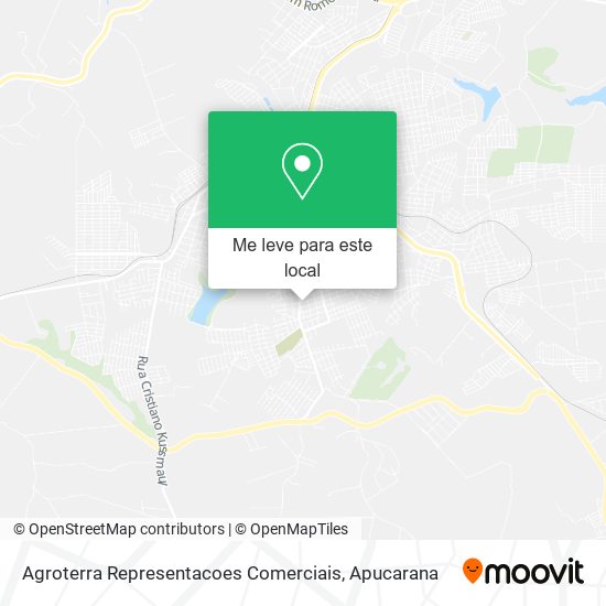 Agroterra Representacoes Comerciais mapa